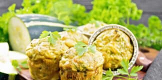 Muffins courgettes au fromage