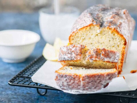 Cake au citron et aux graines de pavot