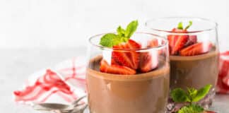 Panna cotta au chocolat rapide