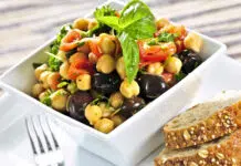 Salade de pois chiche aux zaatar