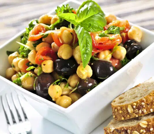 Salade de pois chiche aux zaatar
