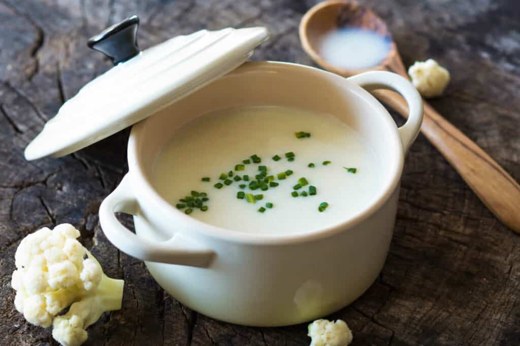 Velouté de chou-fleur crèmeux au thermomix