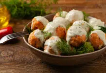 Boulettes de saumon au four