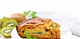Cake fourré kiwis