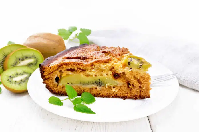 Cake fourré kiwis