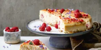 Cheesecake aux framboises parfait