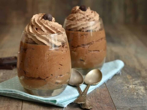 Crème au chocolat à la chantilly au thermomix