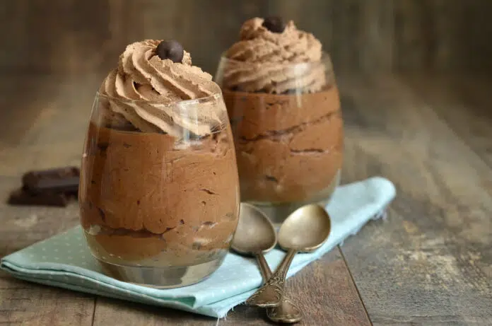 Crème au chocolat à la chantilly au thermomix