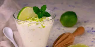 Crème fouettée au citron