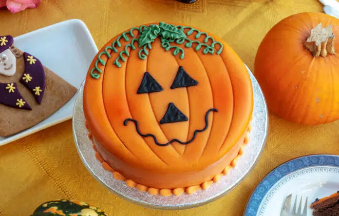 Gâteau d'Halloween