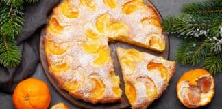 Gâteau dessert aux mandarines