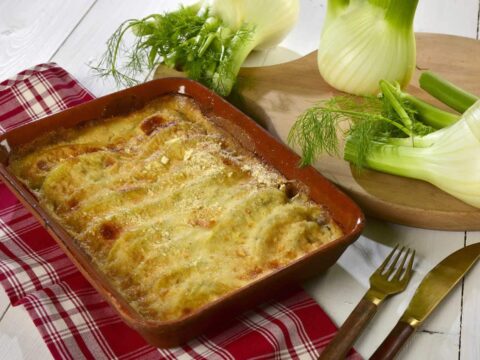 Gratin de fenouil à la béchamel
