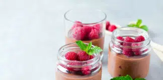 Mousse au chocolat et framboises au thermomix