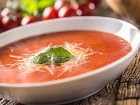 Soupe à la tomate italienne au thermomix