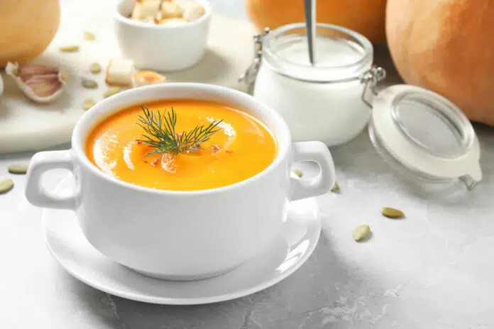 Soupe de citrouille au thermomix
