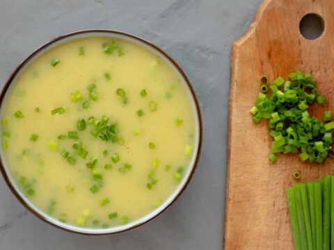 Soupe poireaux pomme de terre grand-mère