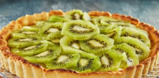 Tarte facile au citron et kiwi