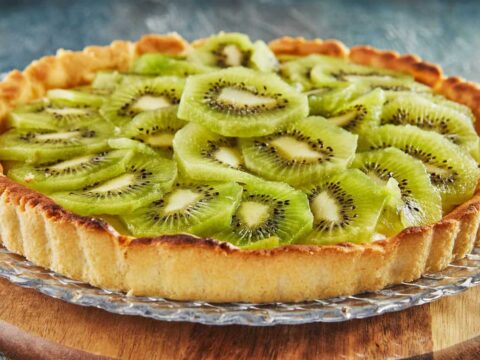 Tarte facile au citron et kiwi