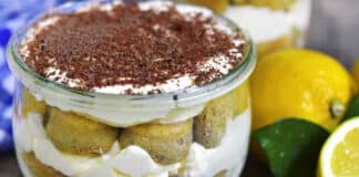 Tiramisu citron limoncello