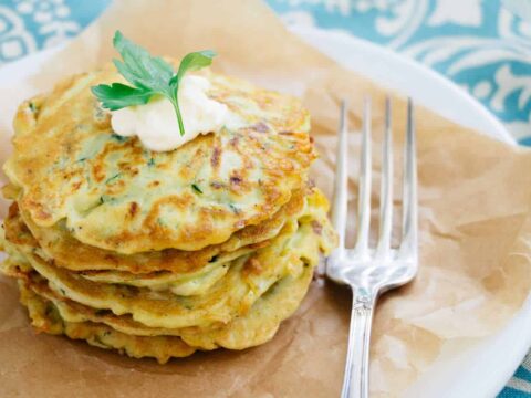 crêpes de courgettes soufflées