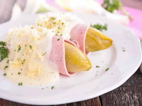 Endives au jambon