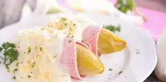 Endives au jambon et sauce blanche