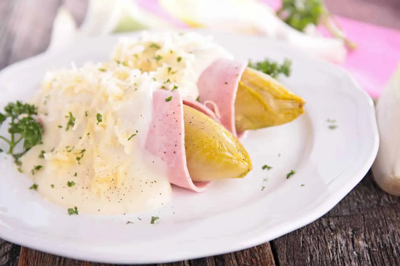 Endives au jambon
