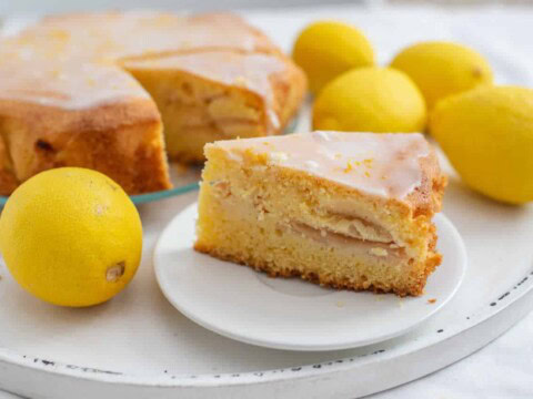 Gâteau éponge au citron
