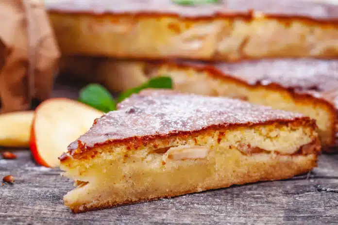 Gâteau moelleux aux pommes et poires