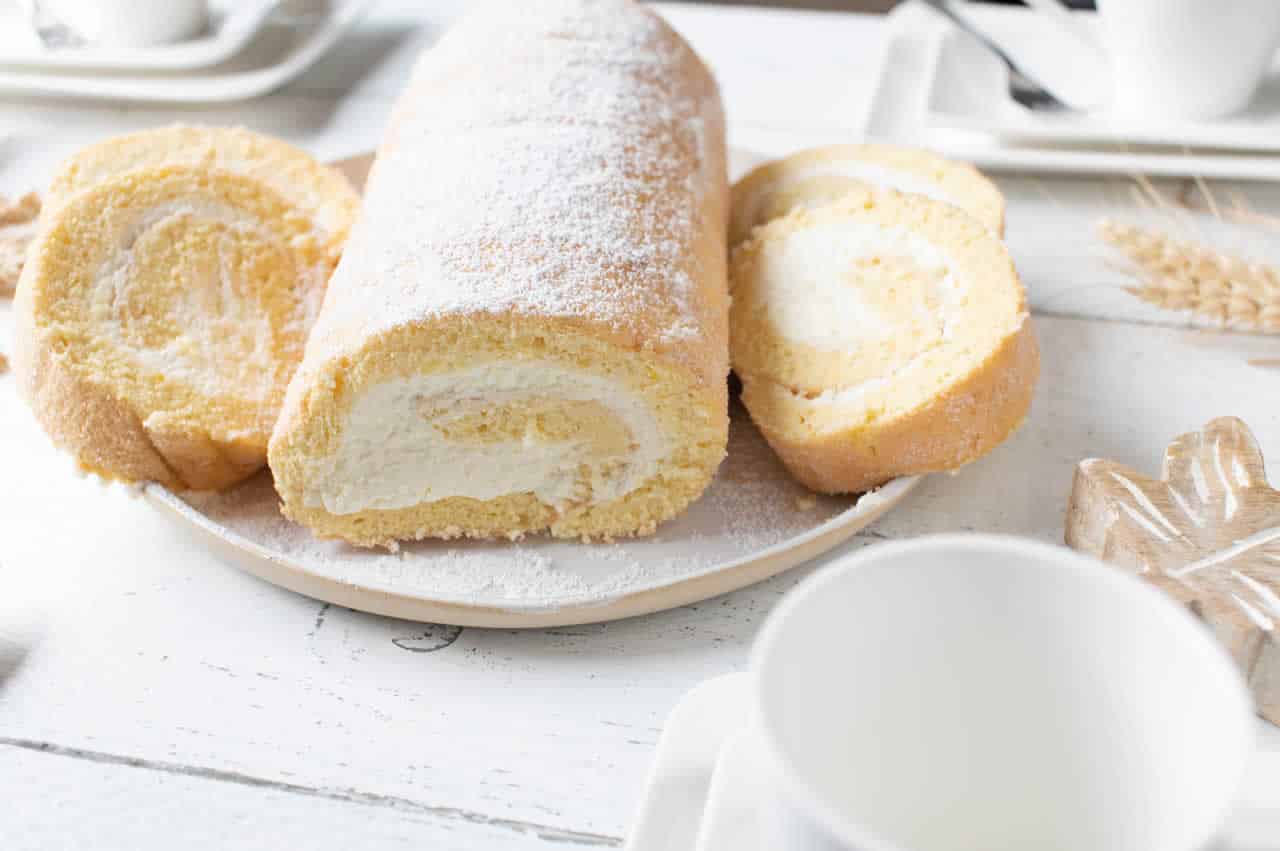 Génoise pour bûche de Noël