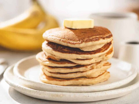 Pancakes moelleux à la banane au Thermomix