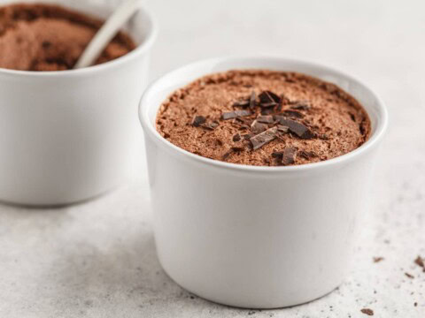 Soufflé au chocolat léger et rapide