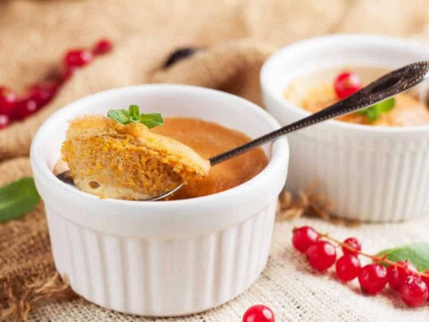 Soufflés de potimarron au fromage