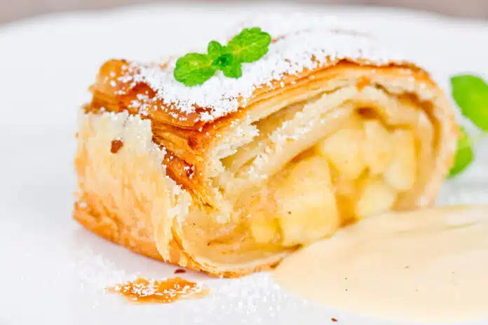 Strudel aux pommes