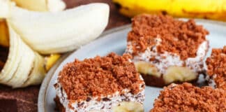 Tarte aux bananes et mascarpone