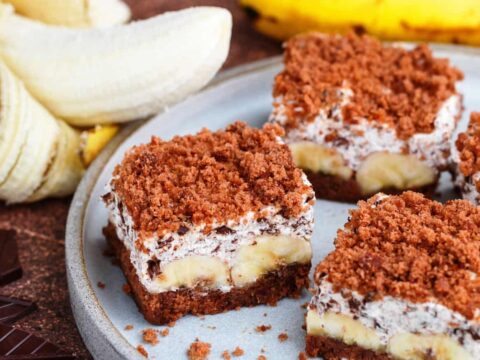Tarte aux bananes et mascarpone