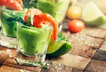 Mousse avocat verrine