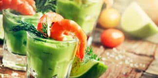 Mousse avocat verrine