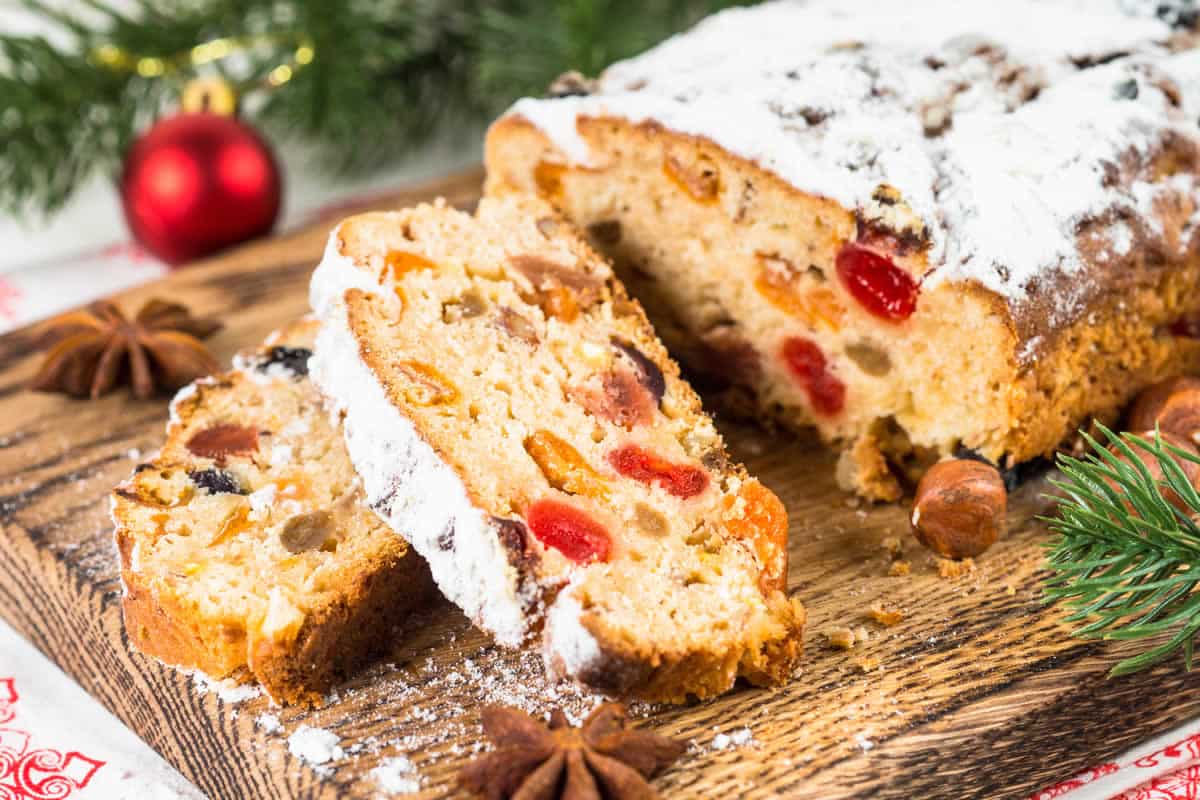 Cake de Noël aux fruits confits