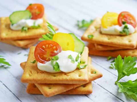 Crackers extra croustillants pour apéritif