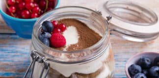 Dessert savoureux tiramisu