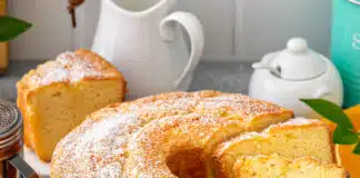 Gâteau à la vanille et orange