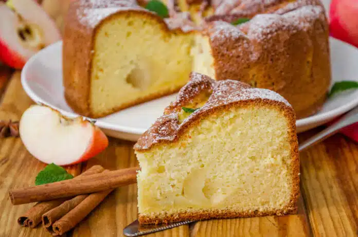 Gâteau aux pommes hyper moelleux