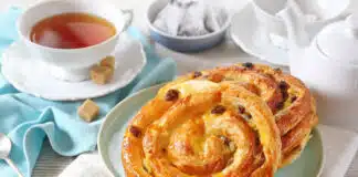 Pain aux raisins faits maison