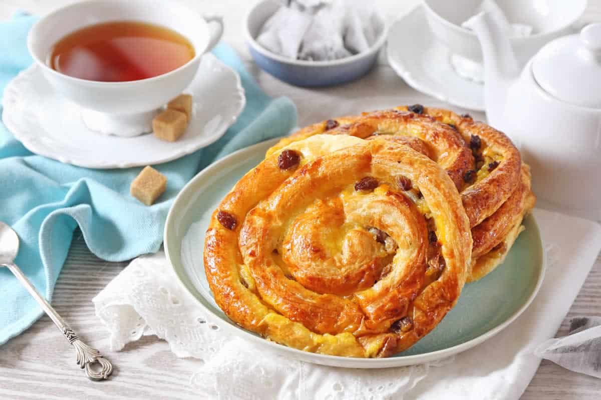 Pain aux raisins faits maison