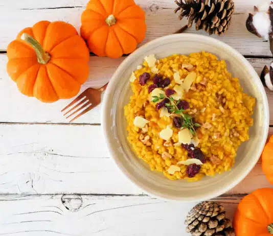 Risotto au potiron