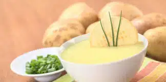 Soupe crémeuse pommes de terre