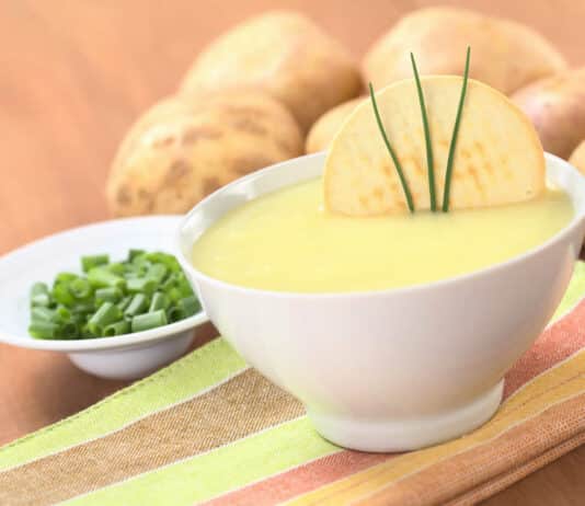 Soupe crémeuse pommes de terre