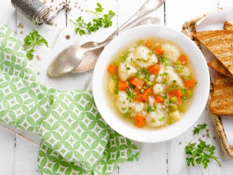 Soupe de légumes légère au Cookeo
