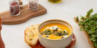 Soupe de potiron et carottes au cookeo